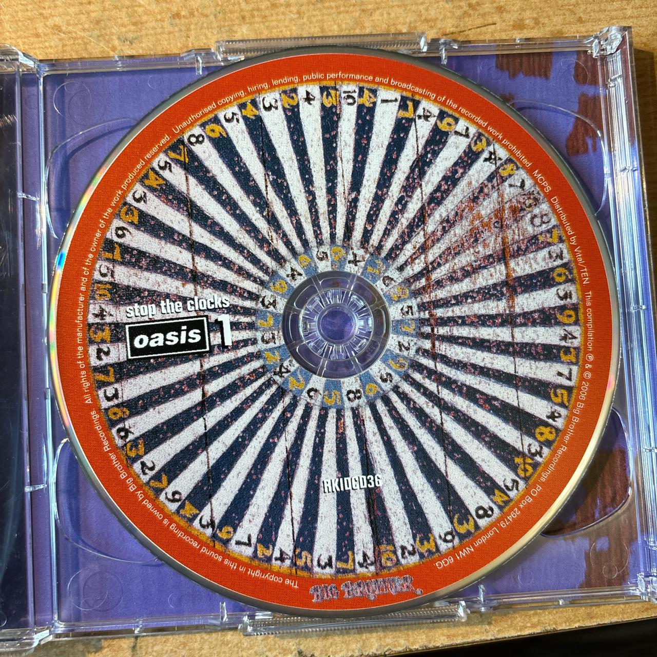 Oasis Stop The Clocks Double CD Album Big Brother | Depop