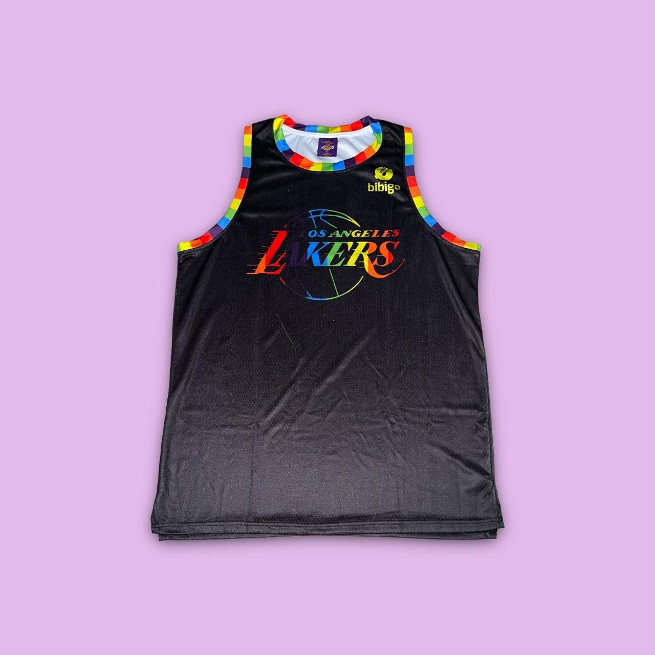 LA Lakers basketball jersey Era modern... Depop
