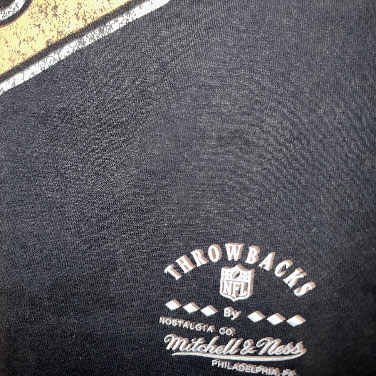 New Orleans saints Mitchell & Ness throwback t-shirt - Depop