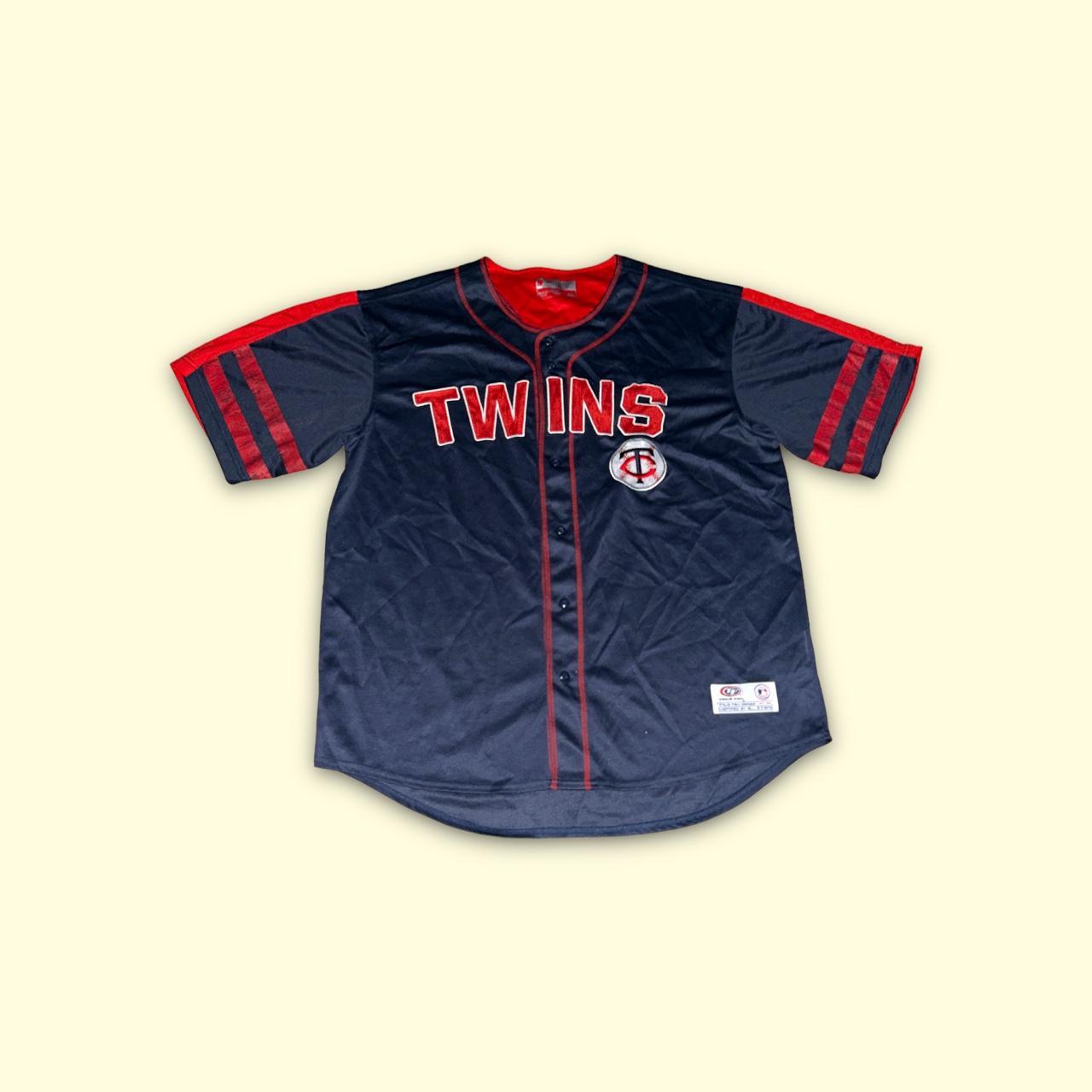 Twins Baseball Jersey - Depop