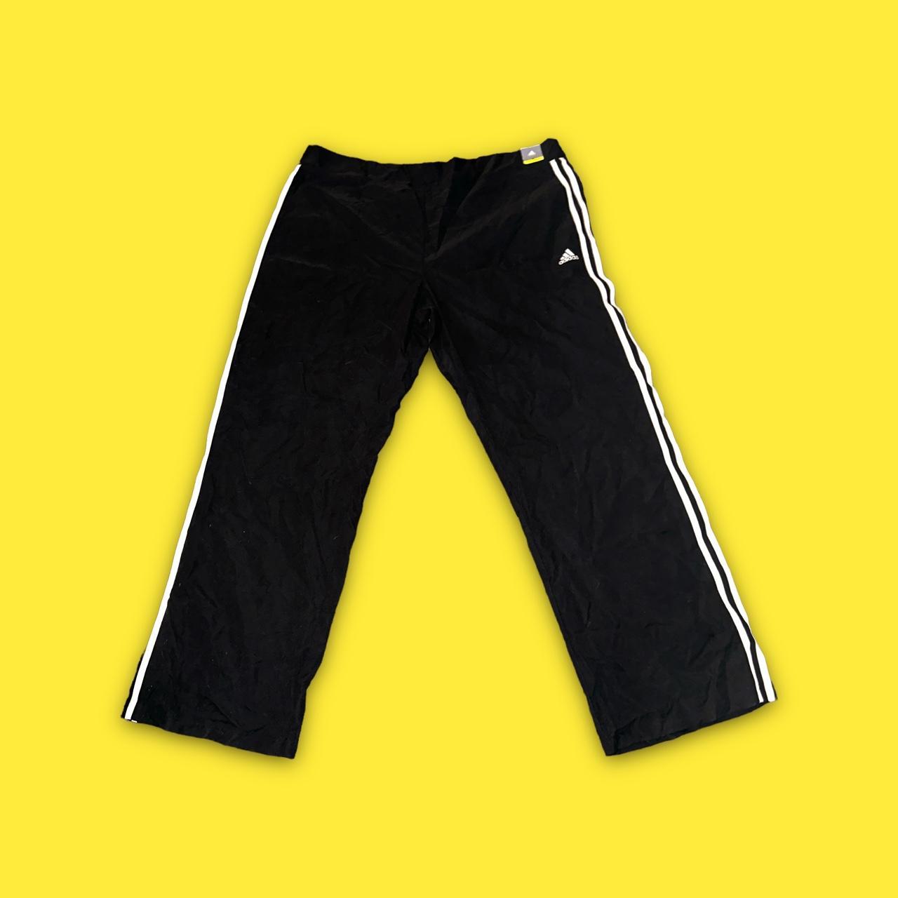 Adidas Men's Black and White Joggers-tracksuits (2)