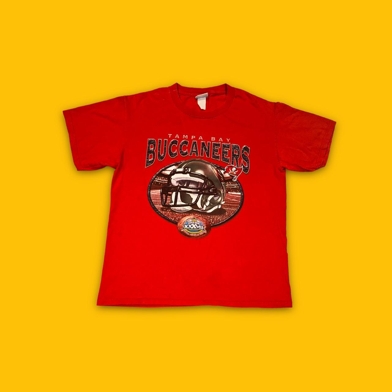 Nike Youth Tampa Bay Buccaneers Logo Red Cotton T-Shirt