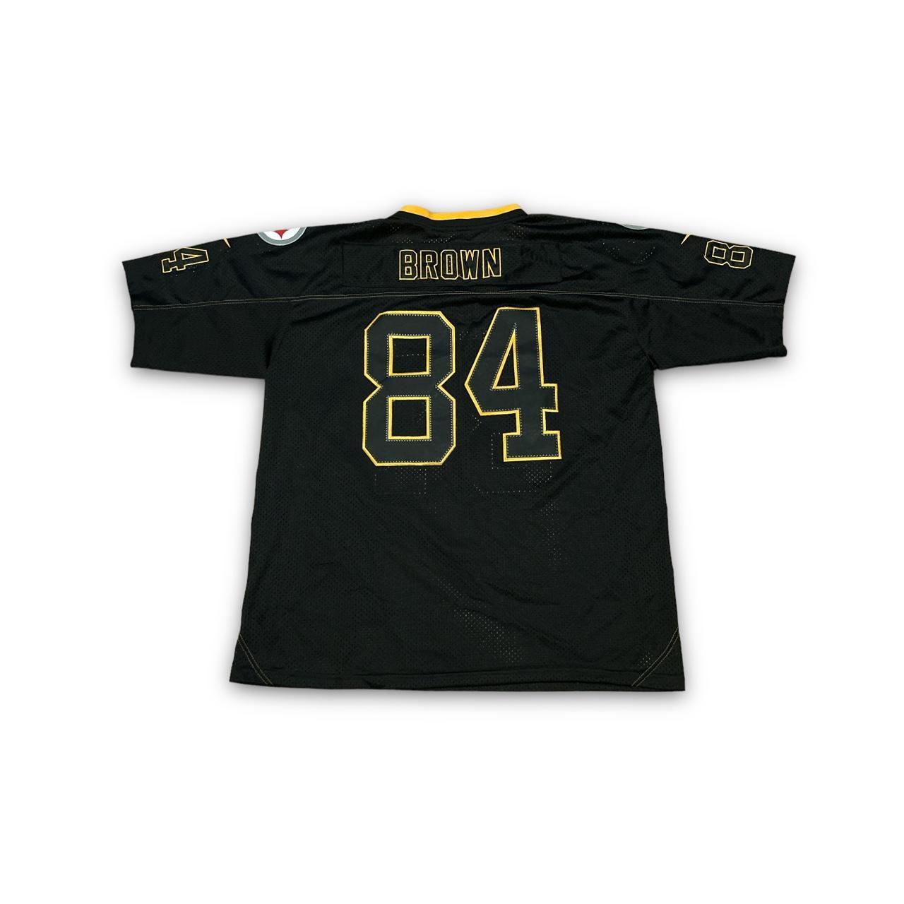 Pittsburgh Steelers Antonio Brown 84 NFL Unisex Jersey Black Short