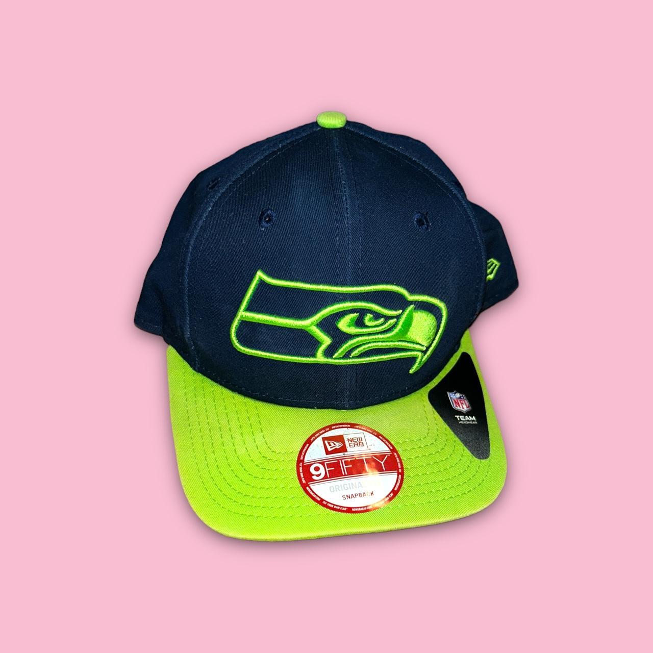 Official Seattle Seahawks New Era Snapback Hat In - Depop