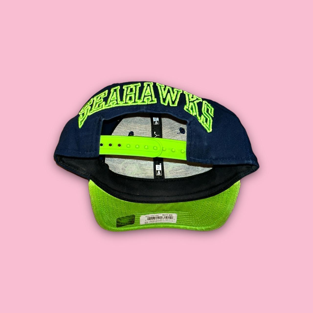 Official Seattle Seahawks New Era Snapback Hat In - Depop