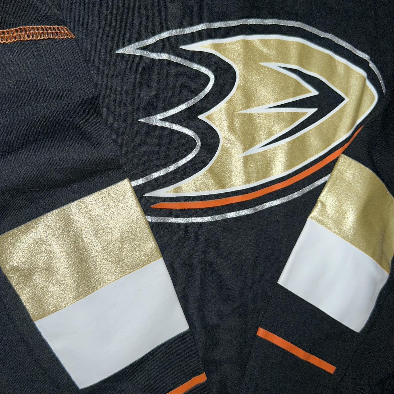 Anaheim Ducks Vintage NHL Shirt Long Sleeve Polo - Depop