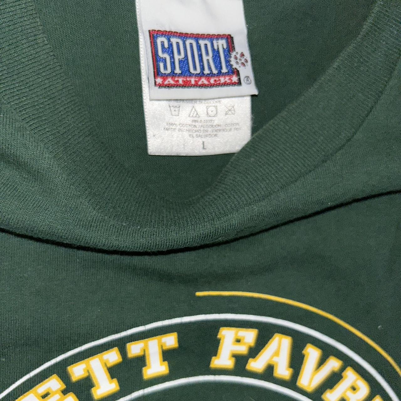 Vintage Y2K Brett Favre Green Bay Packers NFL T - Depop