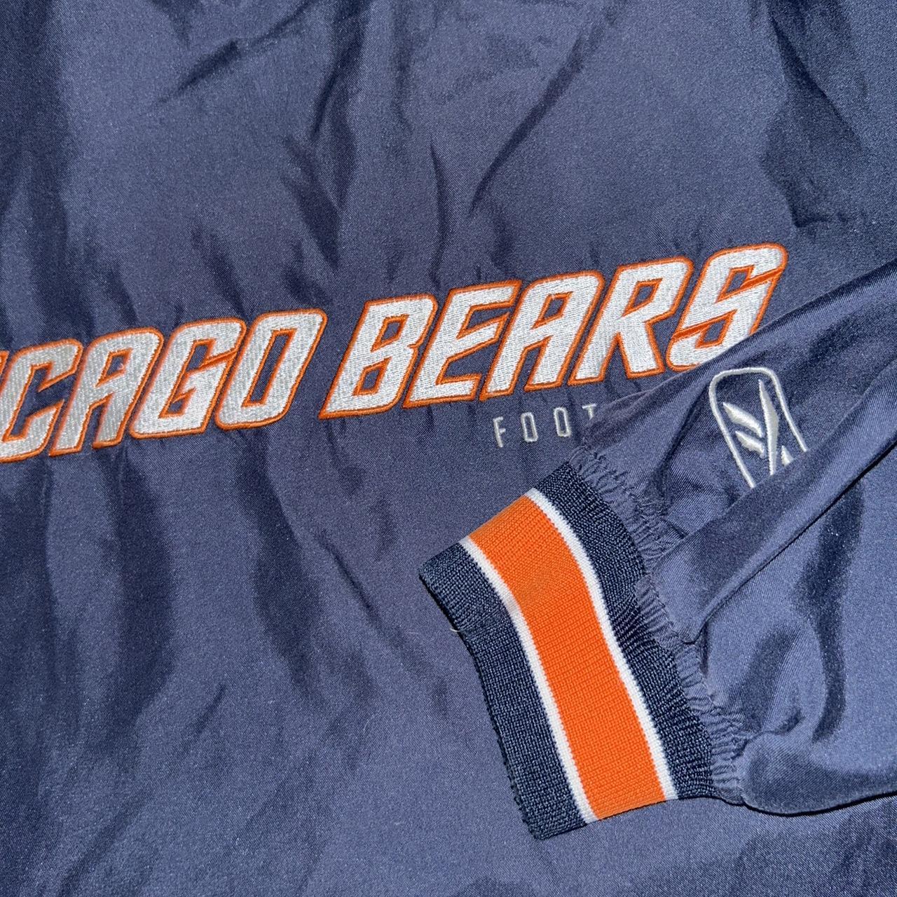 Y2k Chicago bears windbreaker Measurements Tag - Depop