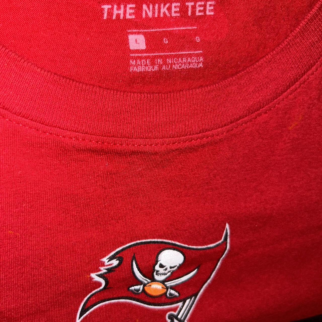 Tom Brady Tampa Bay Buccaneers Nike T-Shirt Jersey - Depop