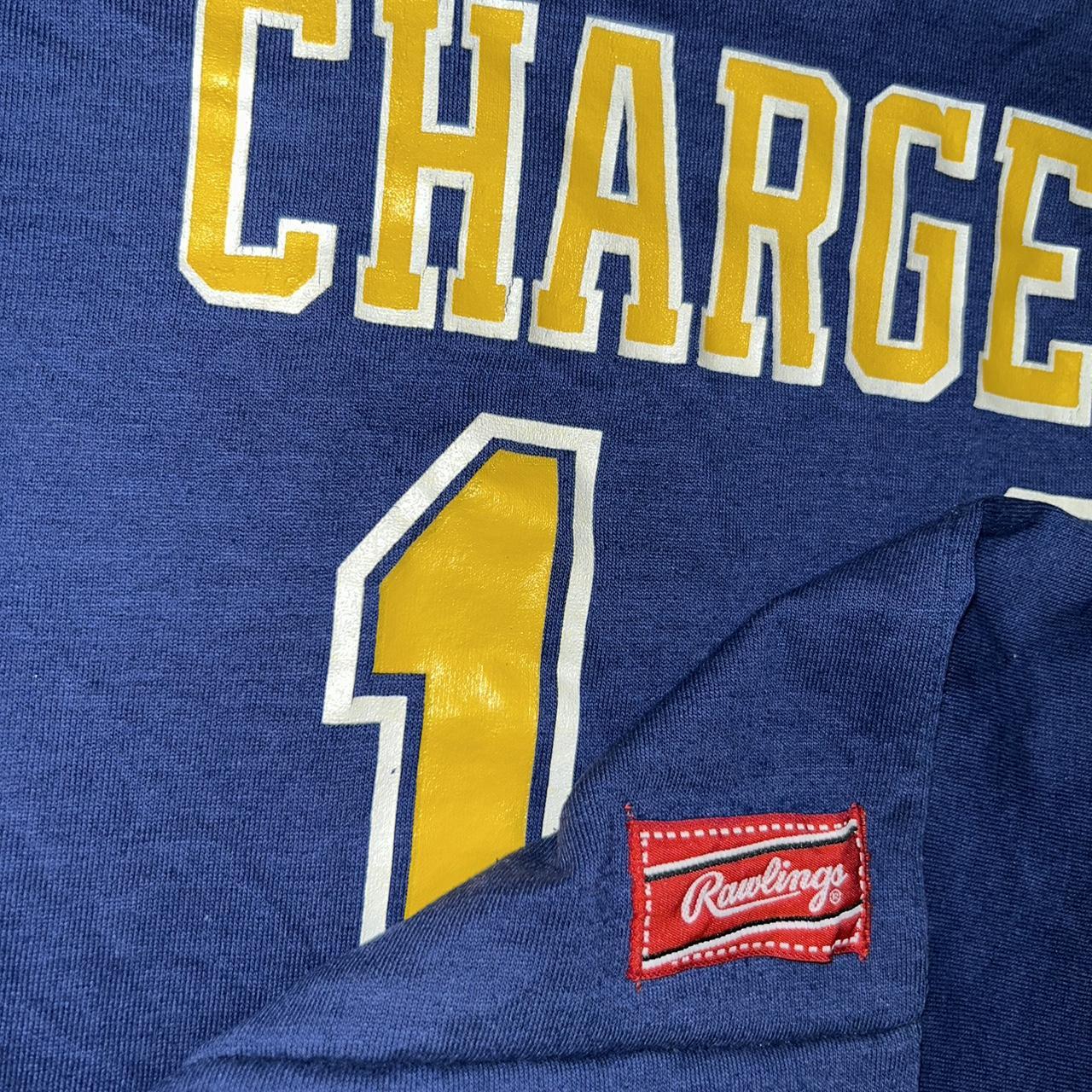 Vintage San Diego Chargers Jersey Rawlings Made USA Size 