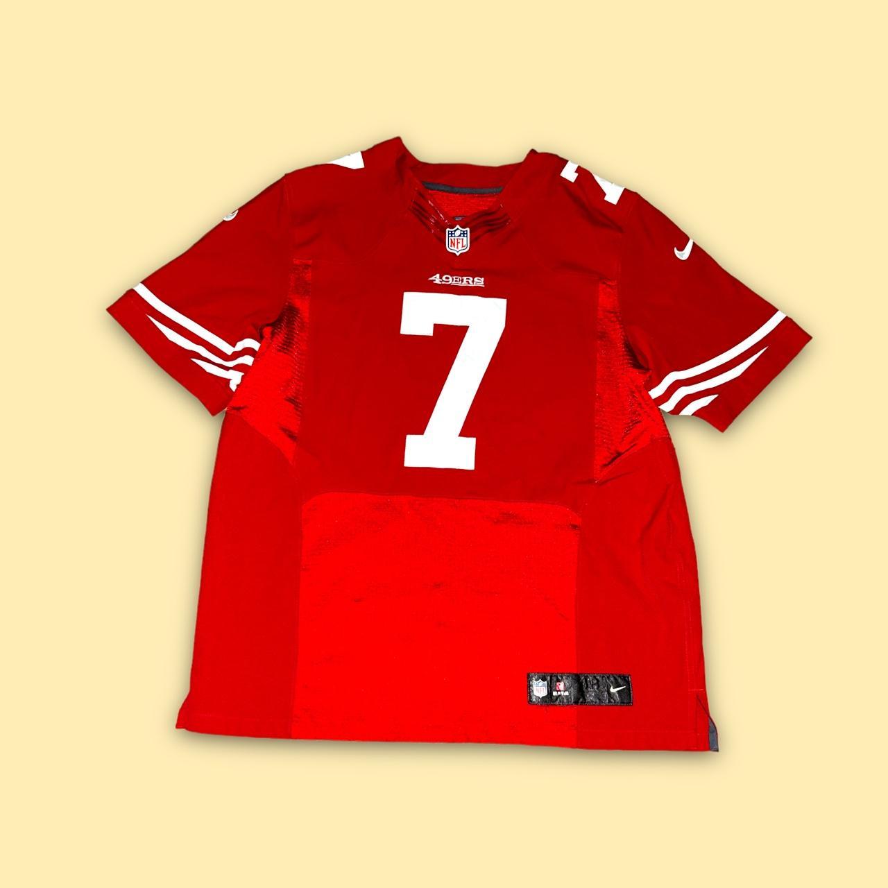 2012-16 SAN FRANCISCO 49ERS KAEPERNICK #7 NIKE GAME JERSEY (AWAY) M