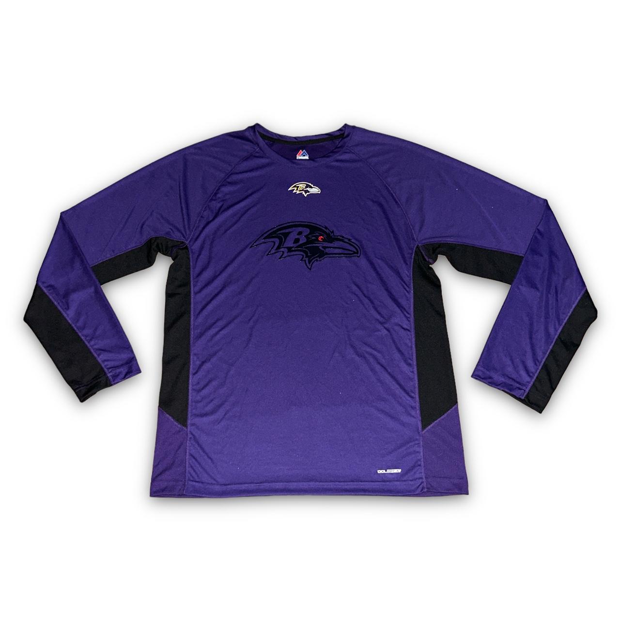 vintage mitchell & ness baltimore ravens long sleeve - Depop