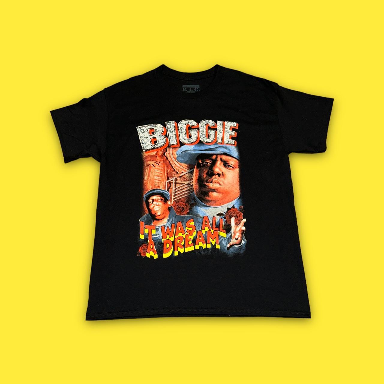 Biggie Small Notorious BIG rap t-shirt Era: modern... - Depop