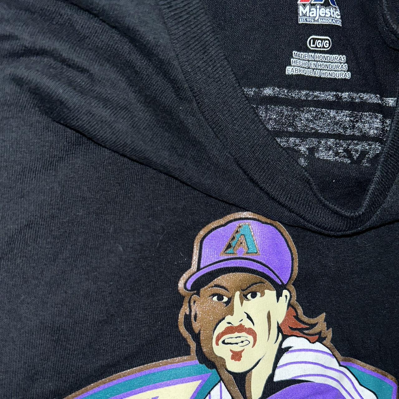 Randy Johnson retirement shirt Great condition No - Depop