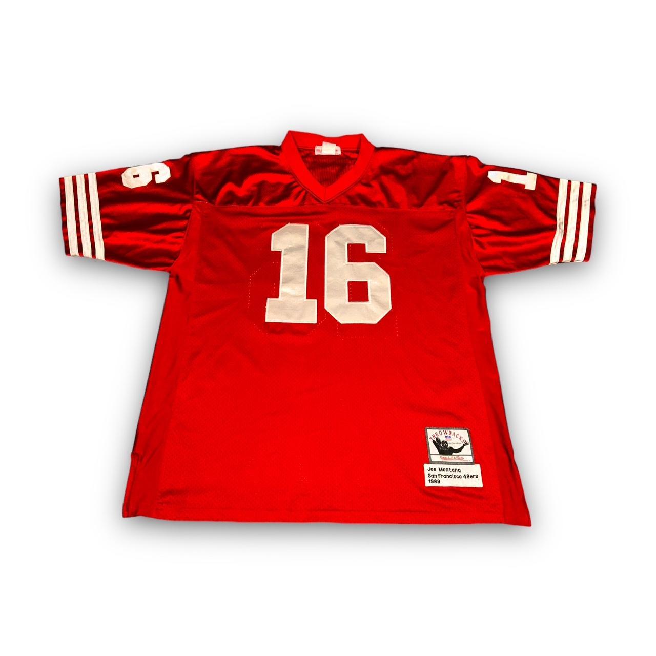 Sanfrancisco 49ers Deion Sanders #21 Red jersey - Depop