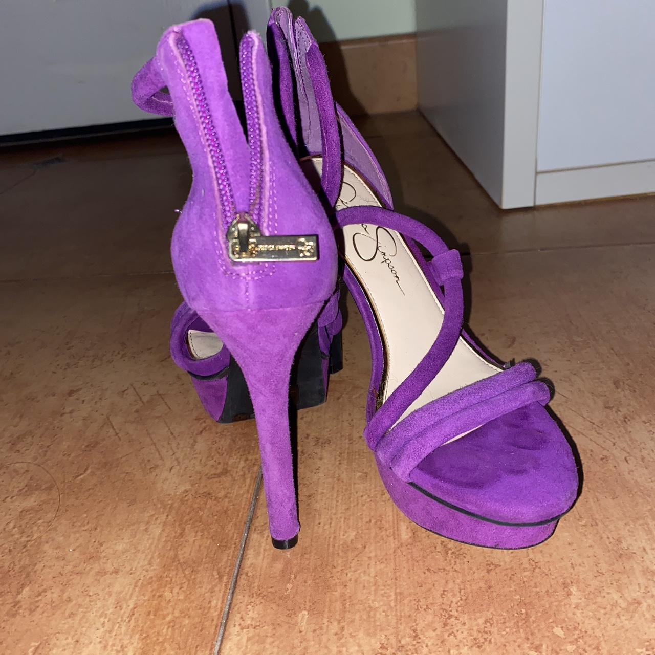 Jessica simpson 2025 purple heels