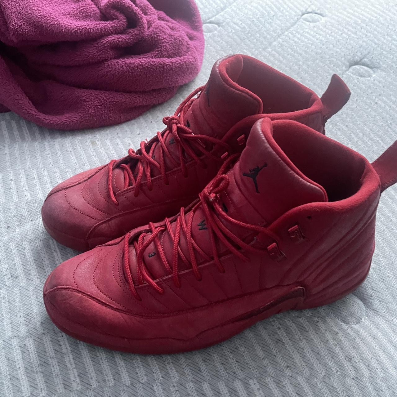 Jordan 12 gym red size 13 Depop
