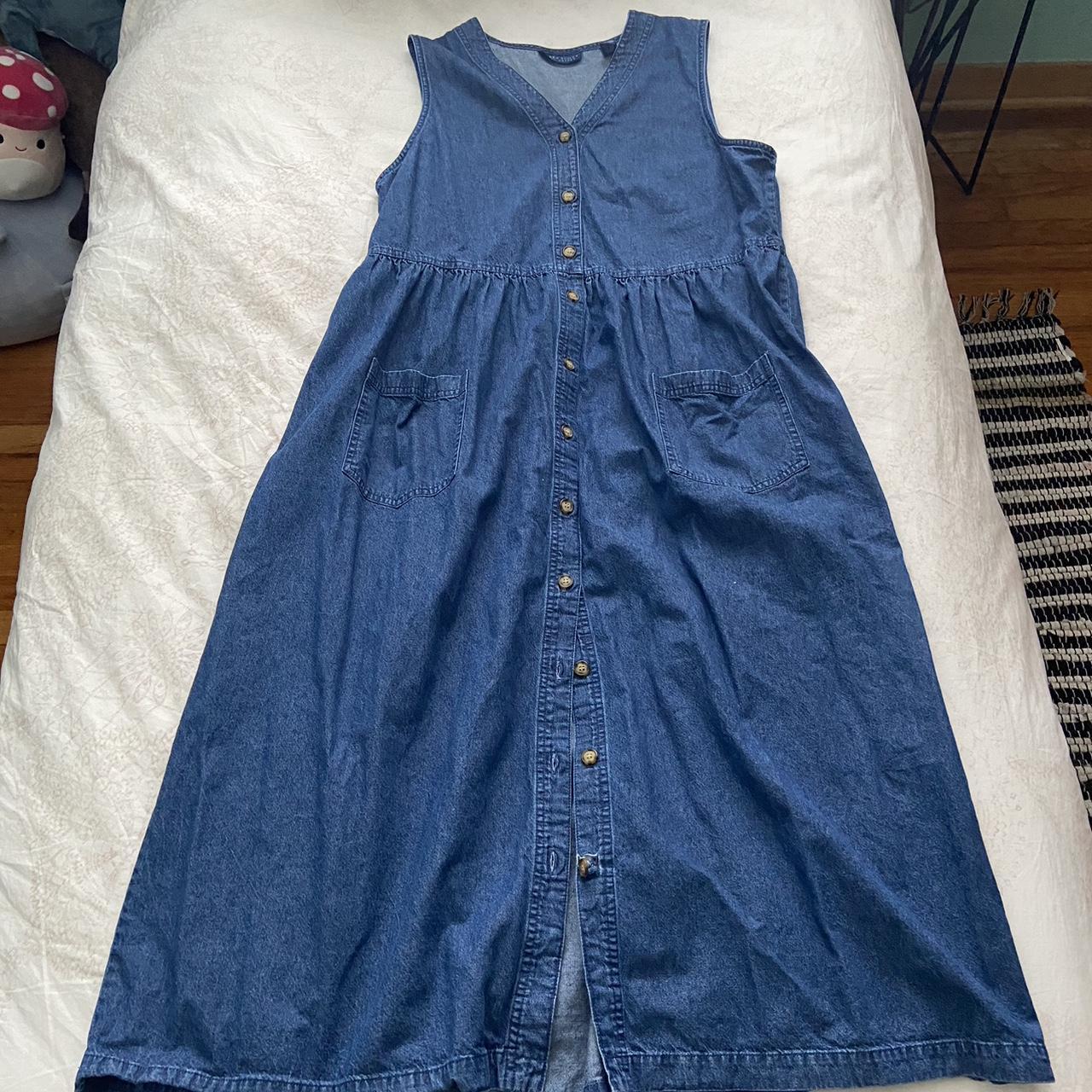 Karen scott shop denim dress