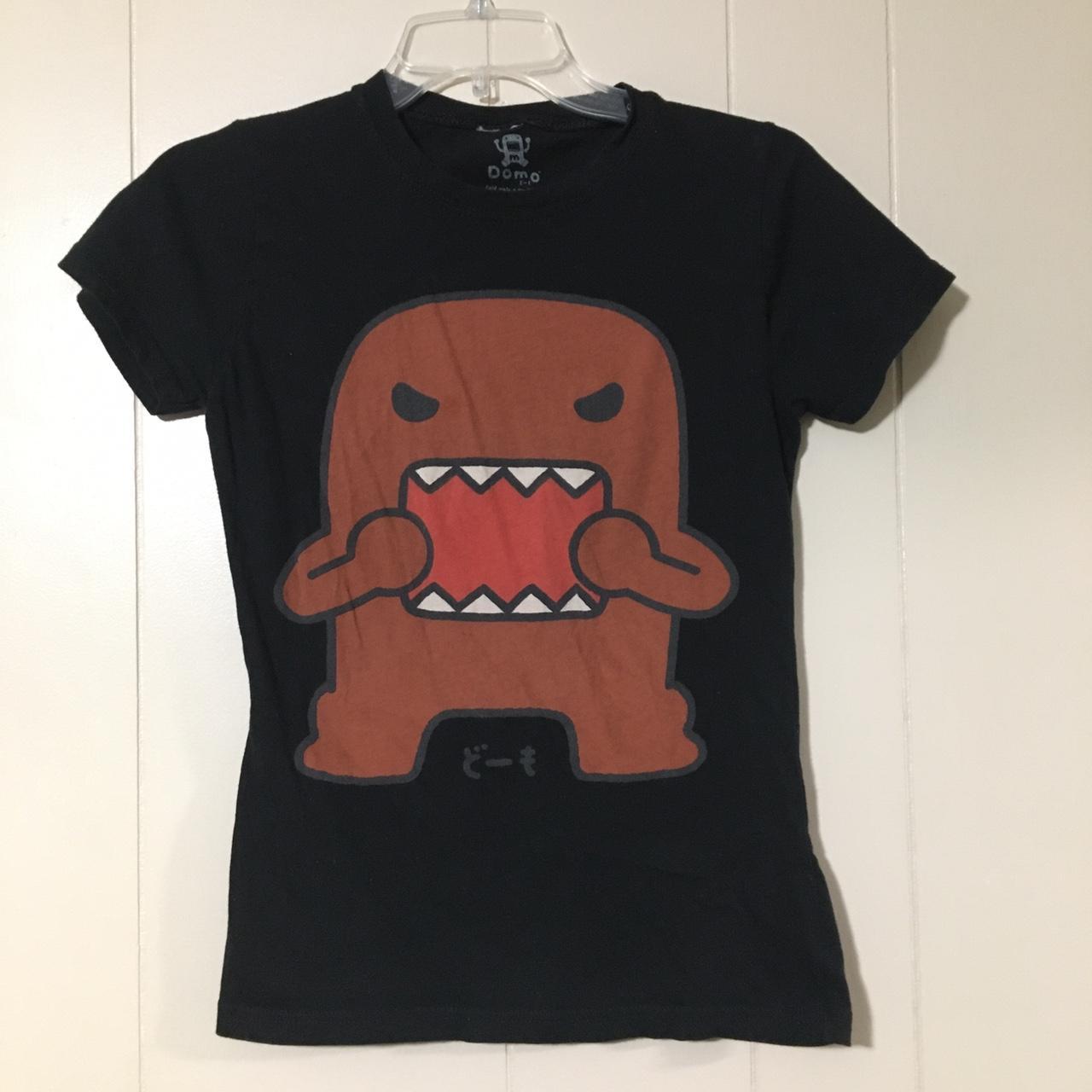 official domo tee !! :3 #domo #emo #scene #2000s... - Depop