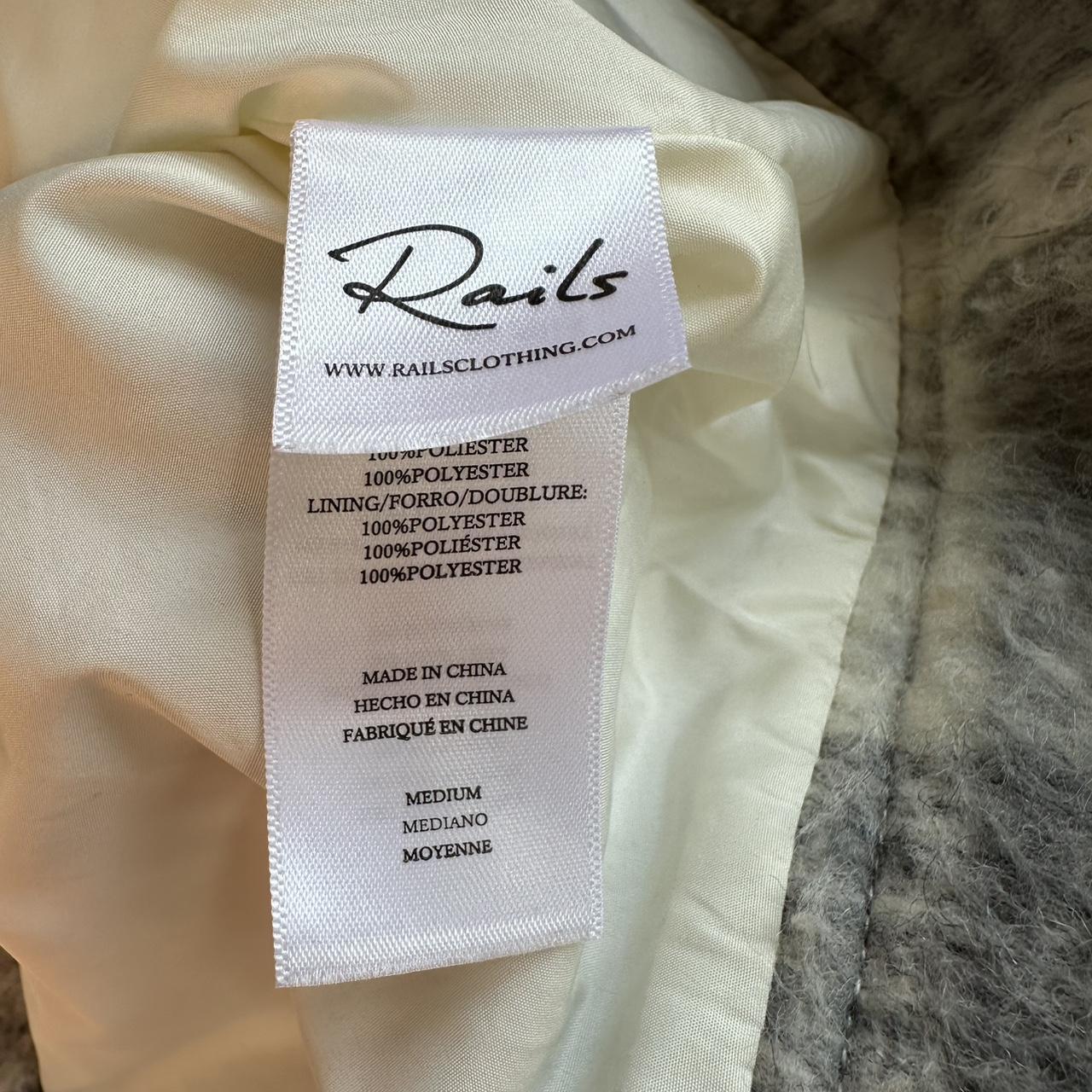 Rails Women's Jacket - Grey/Multi - M – rails jac… - image 4