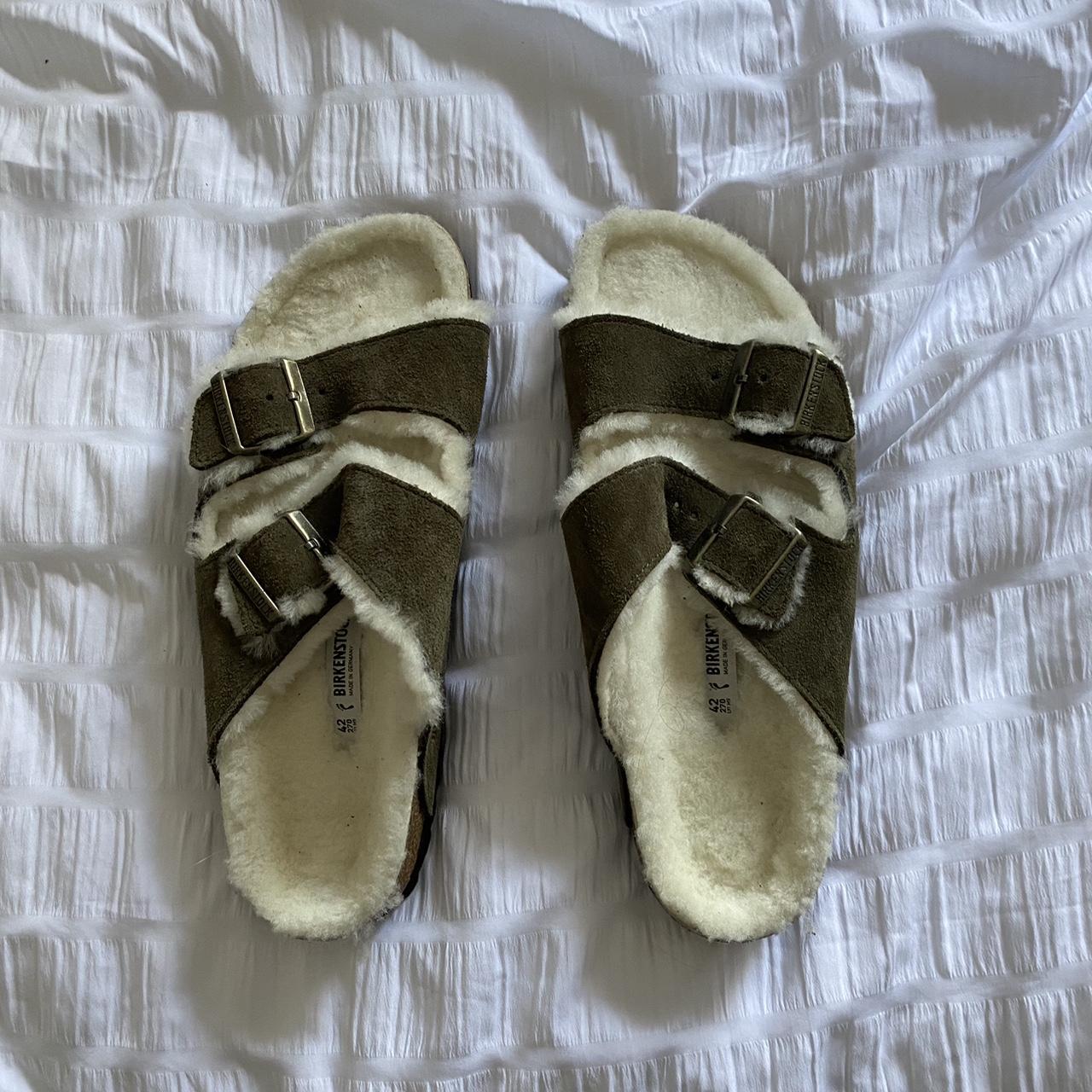 Fleece discount lined birkenstocks