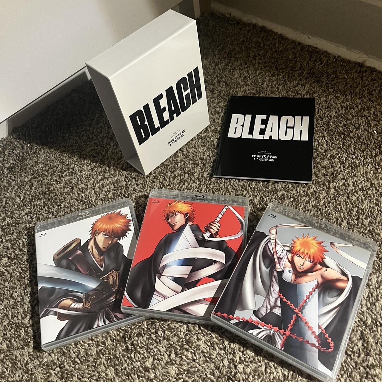 Bleach Blu Ray 6 Disc Box Shinigami Daikou And Soul Depop