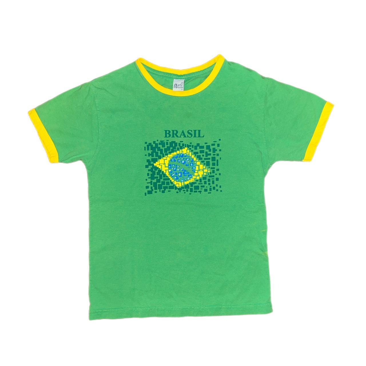 BRAZIL BABY TEE 🇧🇷 size xs/s (see all pics for small... Depop