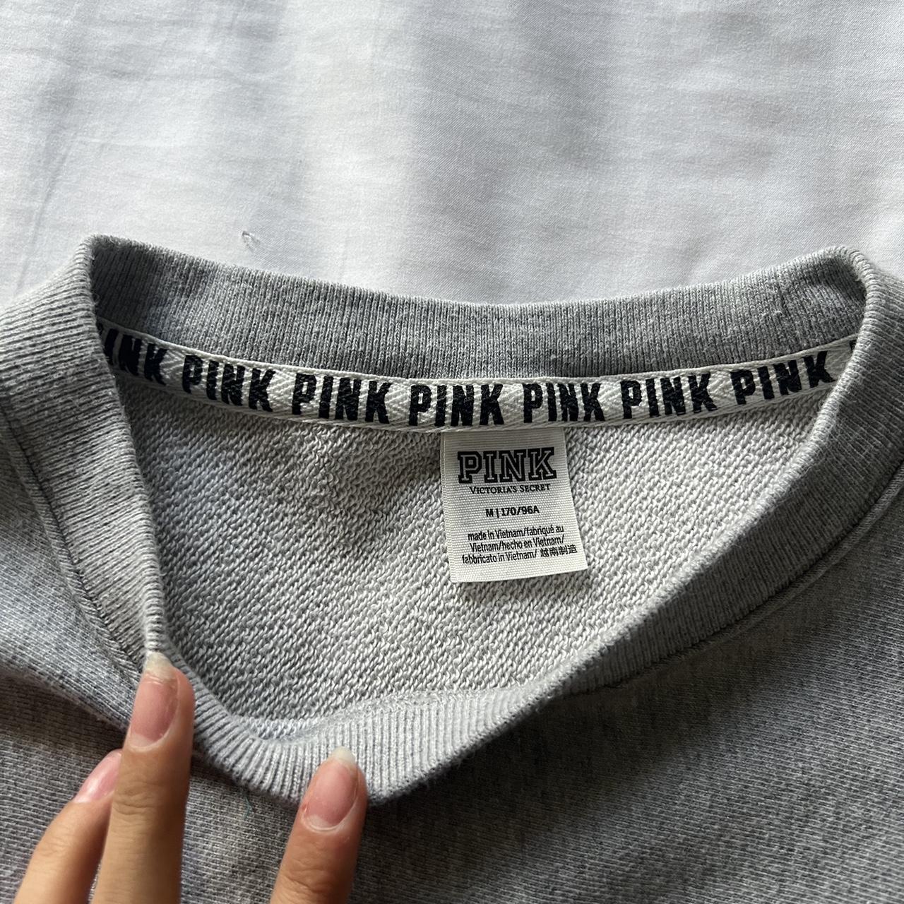 PINK Victoria's Secret reversible grey - Depop