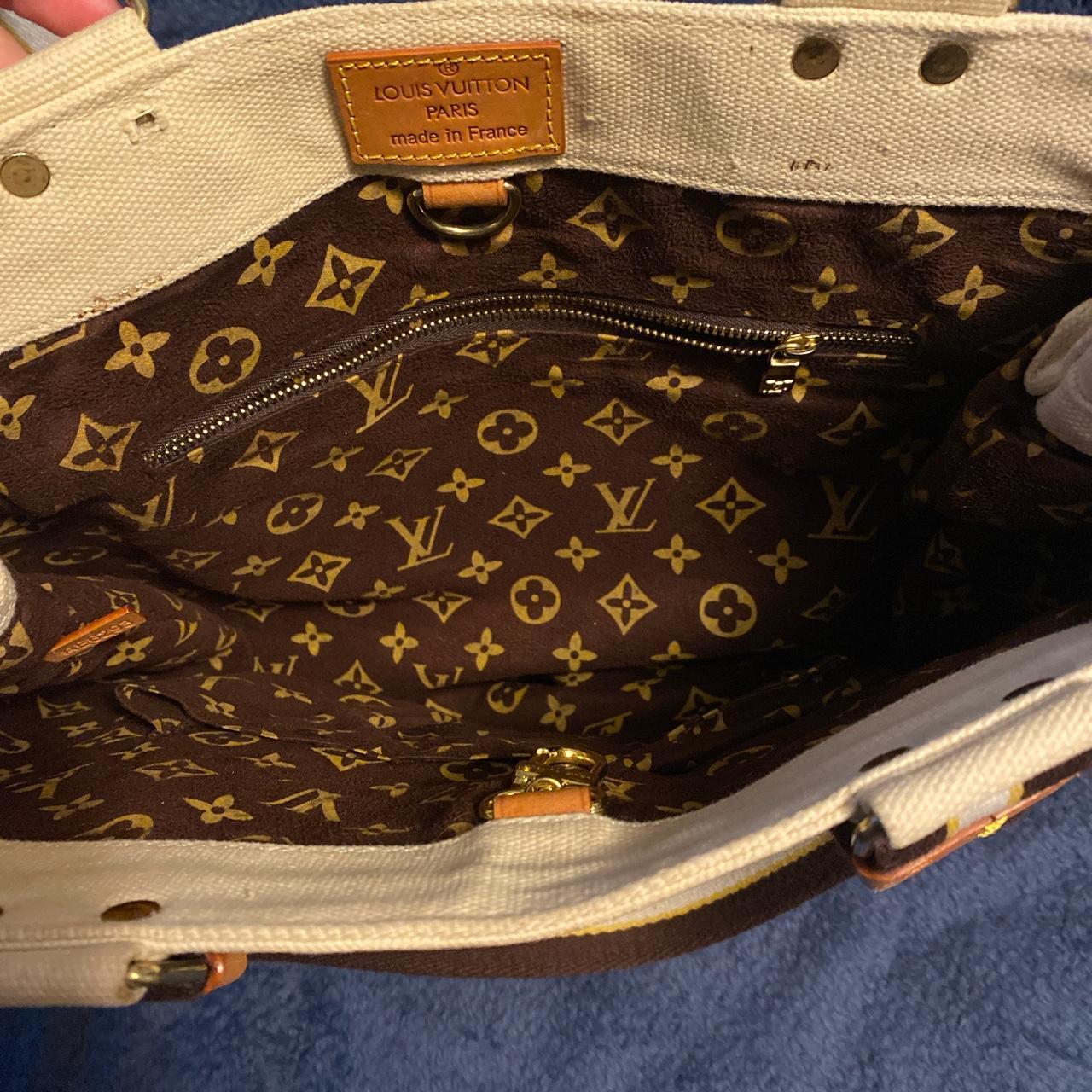 Louis Vuitton Women's Cream Bag | Depop