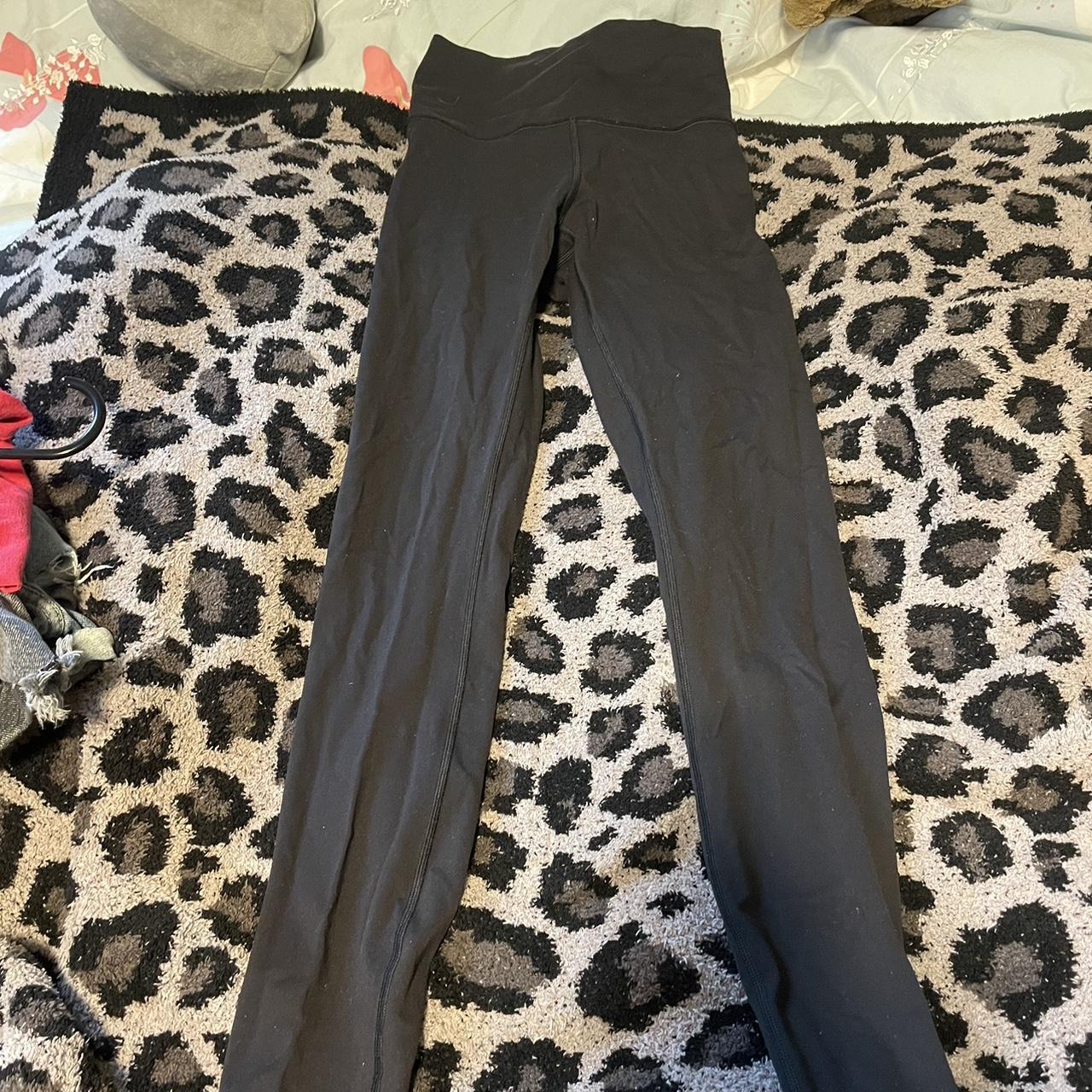 Lulu Lemon Leggings Flower print Lululemon - Depop