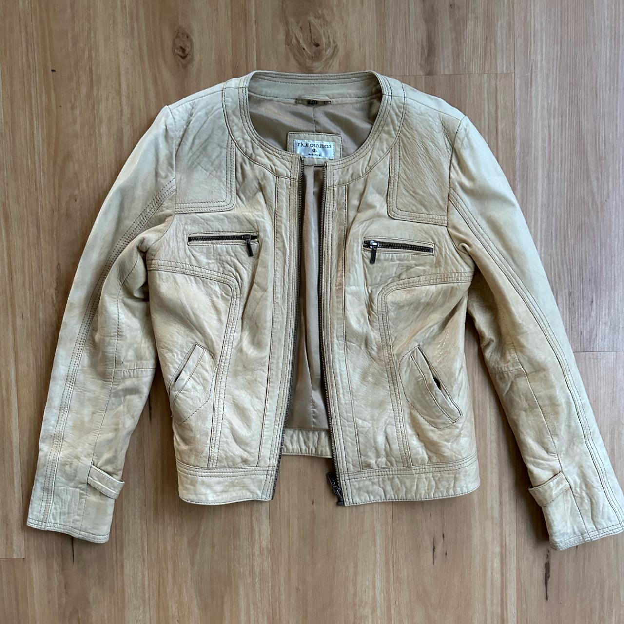 DAVID CARDONA SOFT LEATHER JACKETサイズ8 Outerwear – David Thomas X