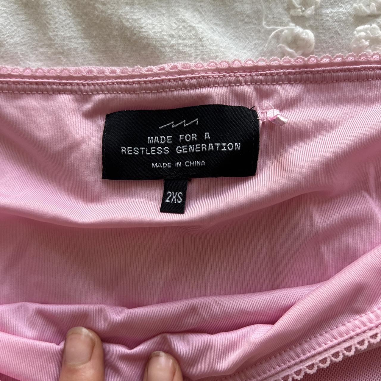 Cute light pink short skirt - Depop