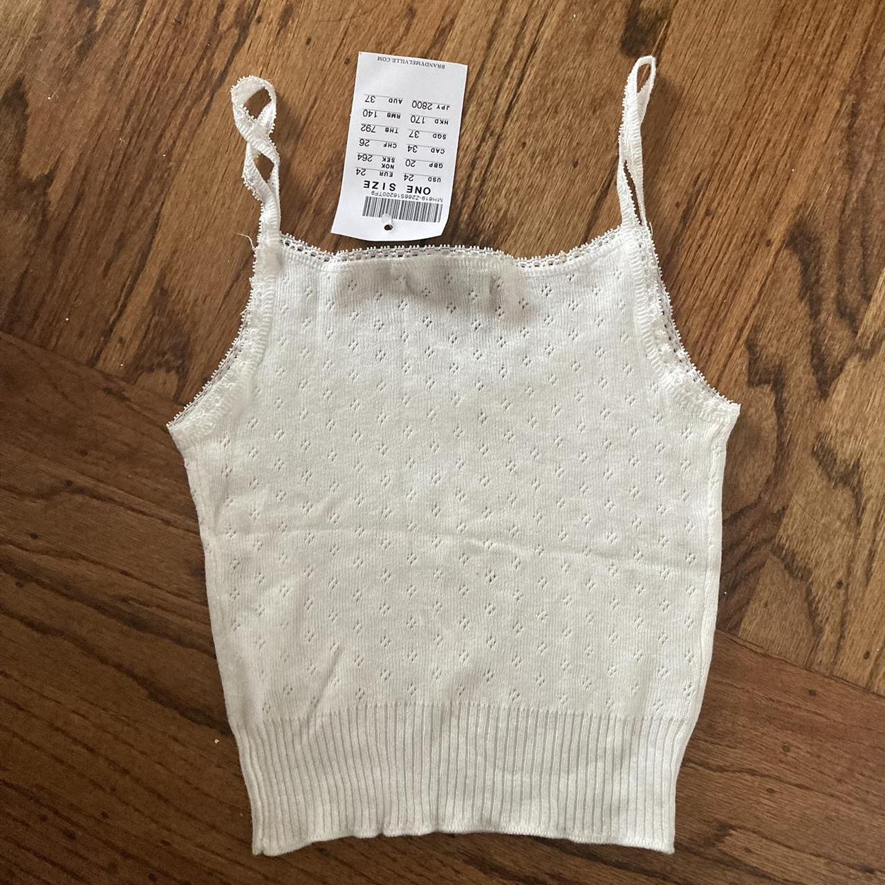 BRANDY MELVILLE White Small Eyelet Trim Lace Depop, 49% OFF