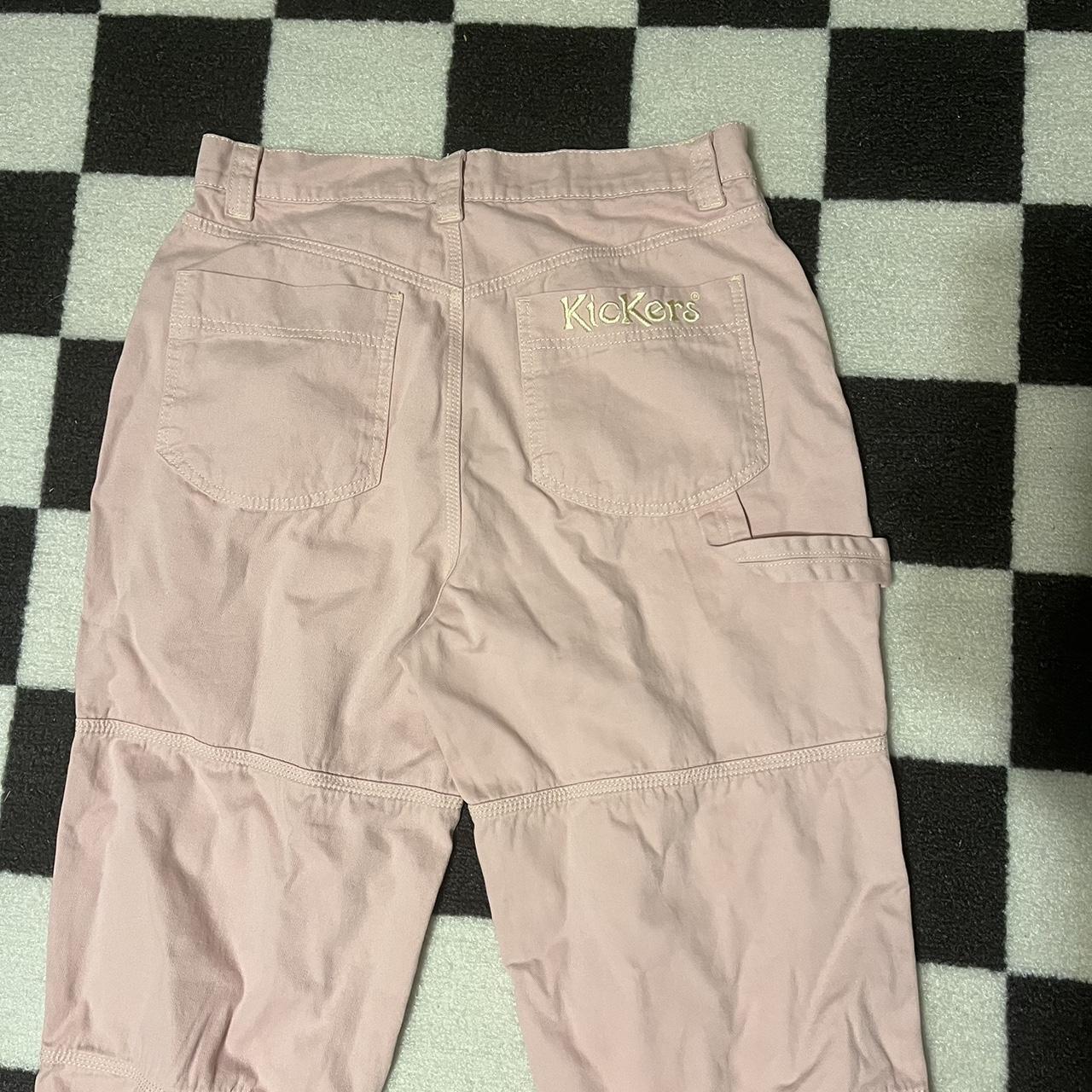 Kickers Pink Carpenter Pants Size 32 NWOT high... - Depop