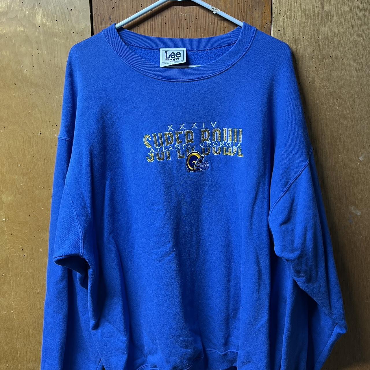 Vintage St Louis Rams sweatshirt Vintage 90s NFL - Depop