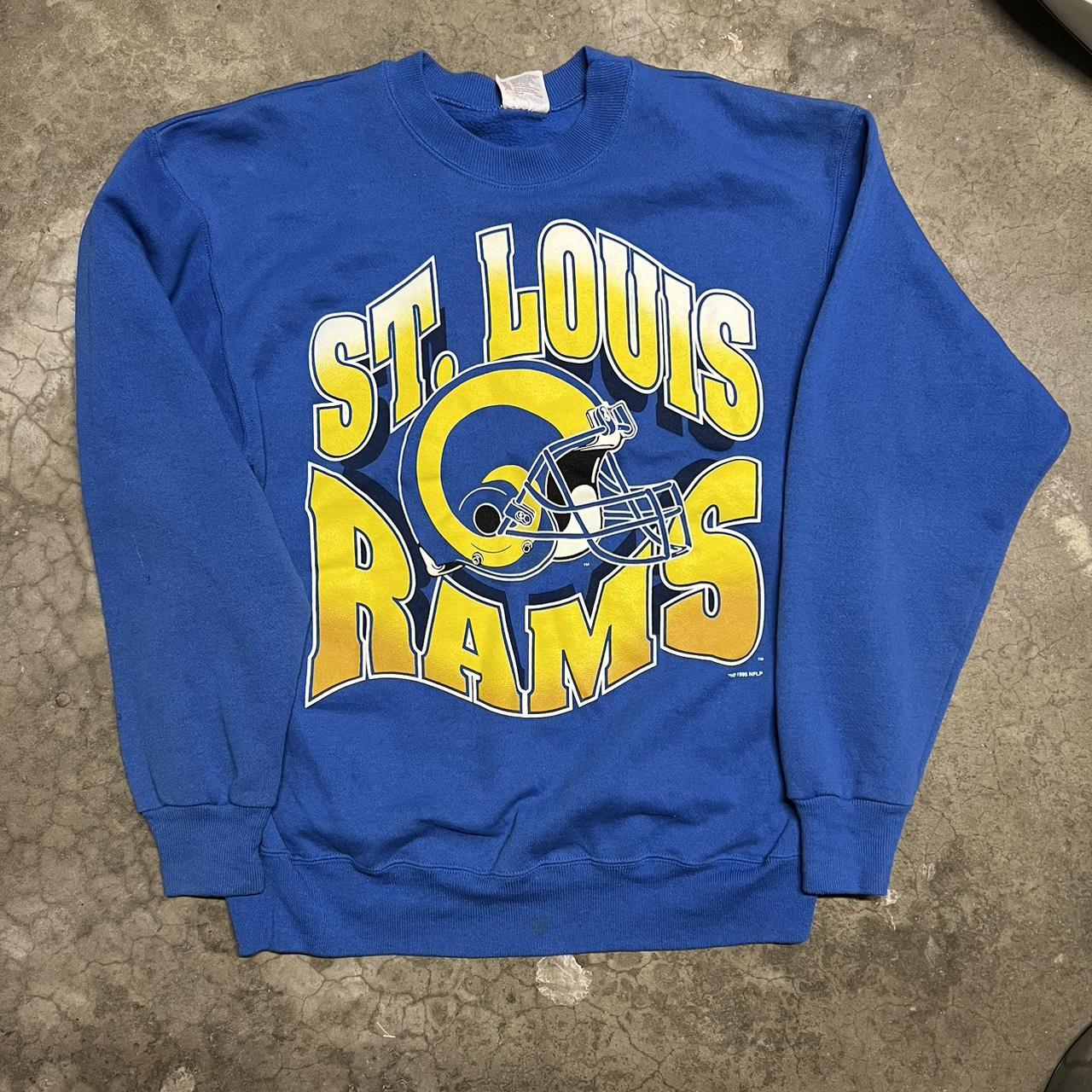 Vintage St Louis Rams Sweatshirt Crewneck St Louis Rams 