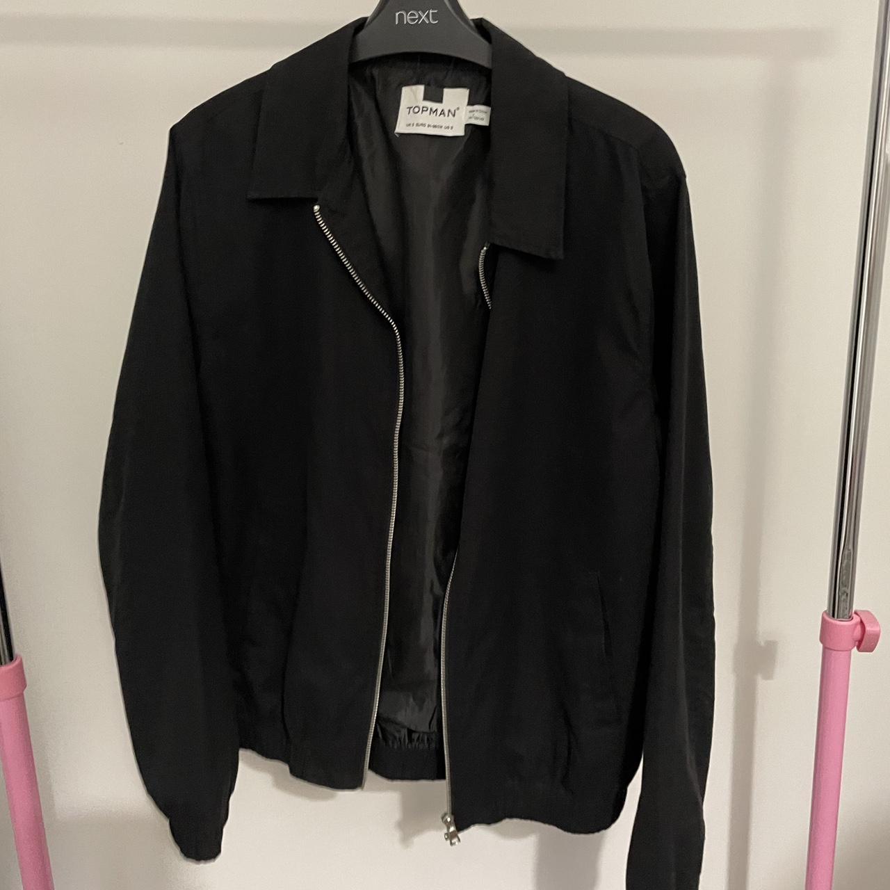 Topman hot sale black jacket