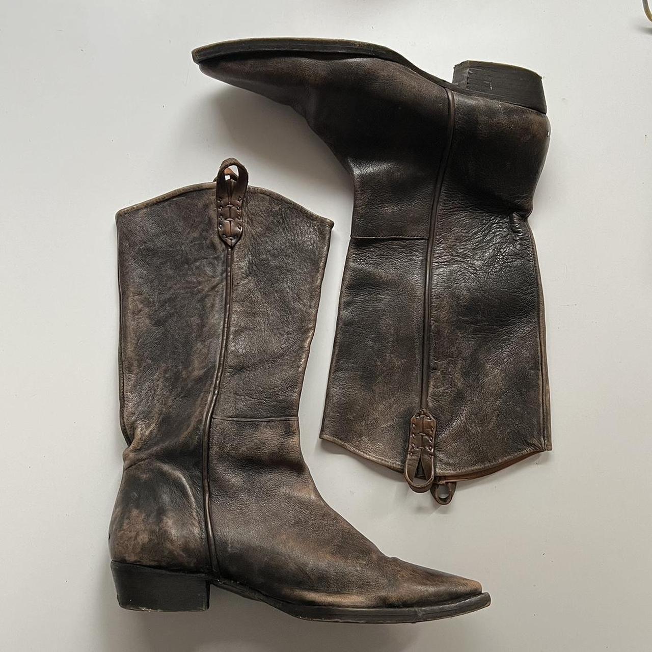 Incredible Free People Cowboy Boots Have been worn a - Depop