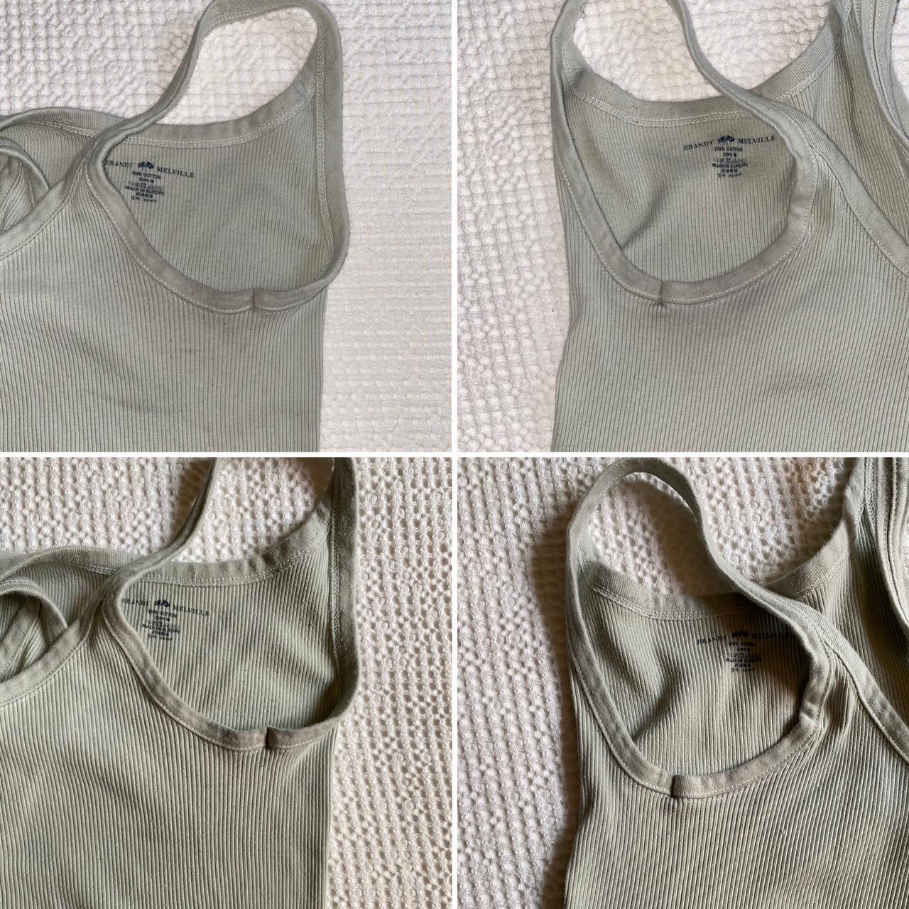 brandy melville beyonca crop tank, only worn once. - Depop