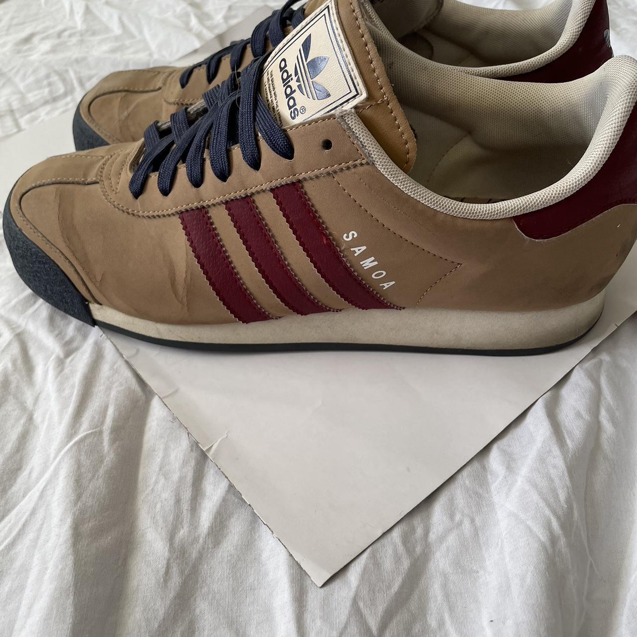 Burgundy on sale samoa adidas