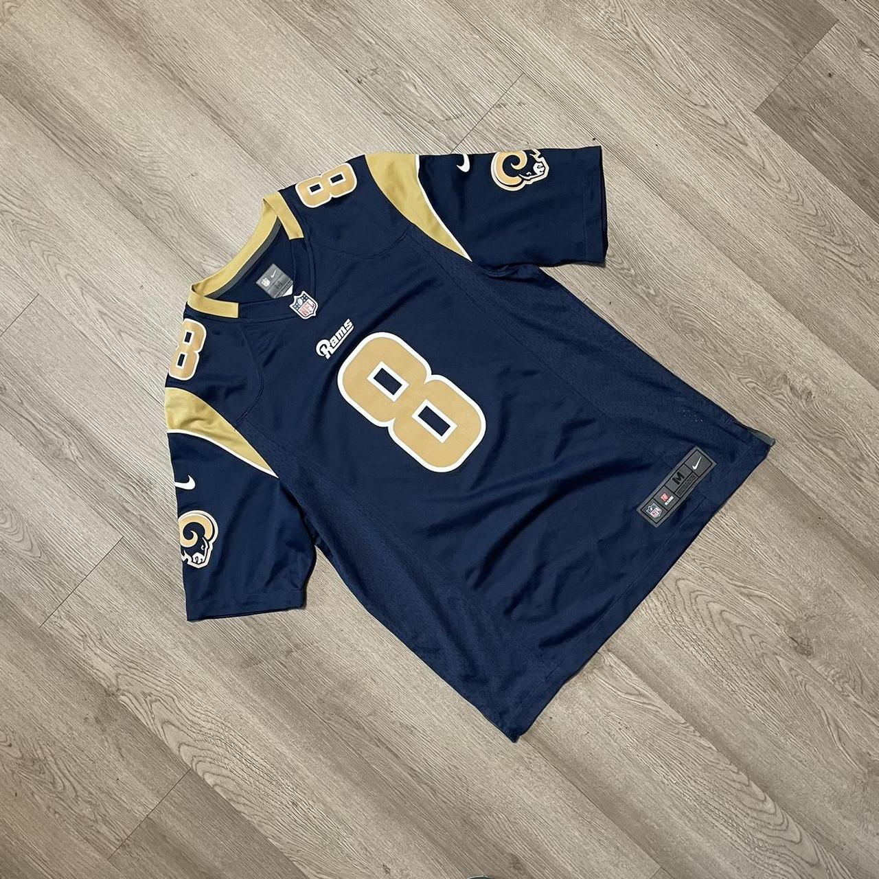 NIKE St Louis RAMS On-Field jersey size small - Depop