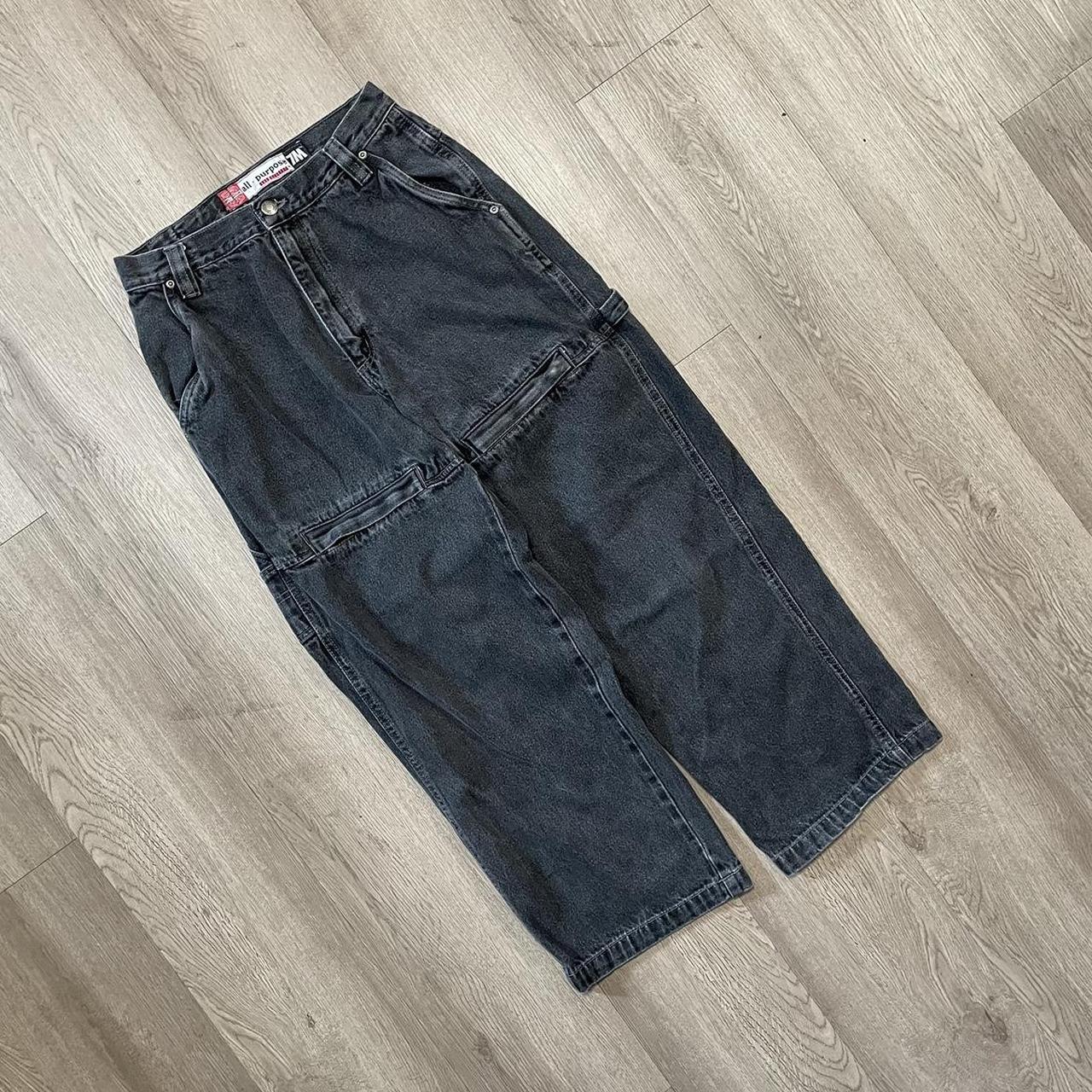 Bugle Boy Women's Black Jeans Depop