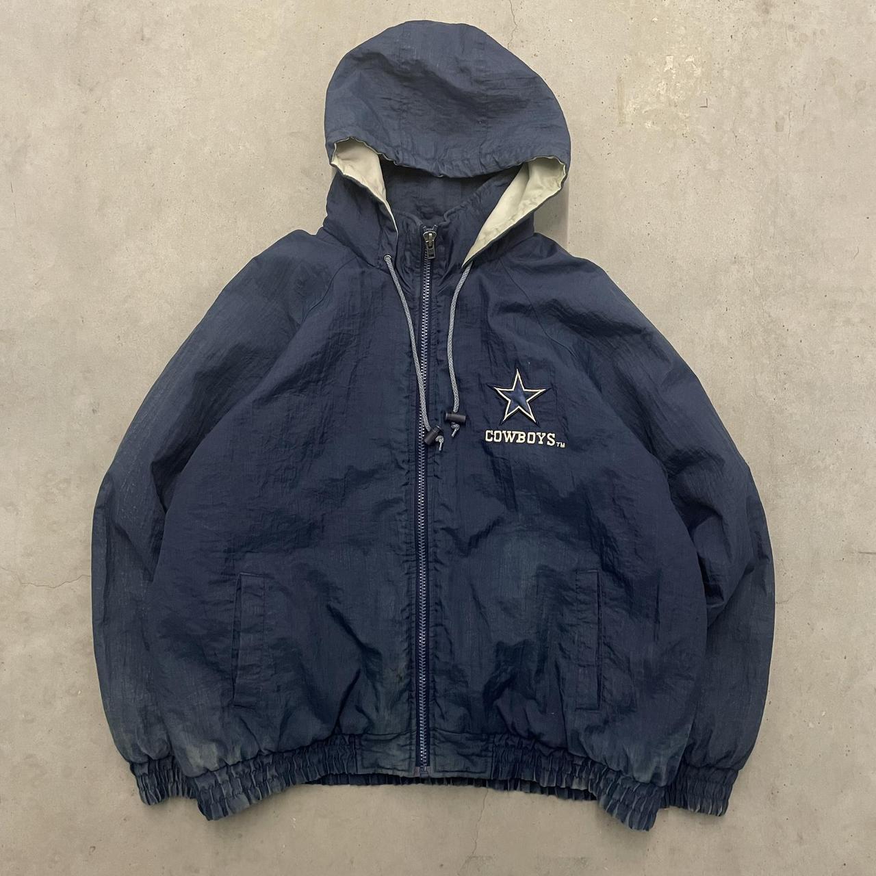 VTG 90s DALLAS COWBOYS OFFICIAL FAN SPORTSWEAR PUFF... Depop