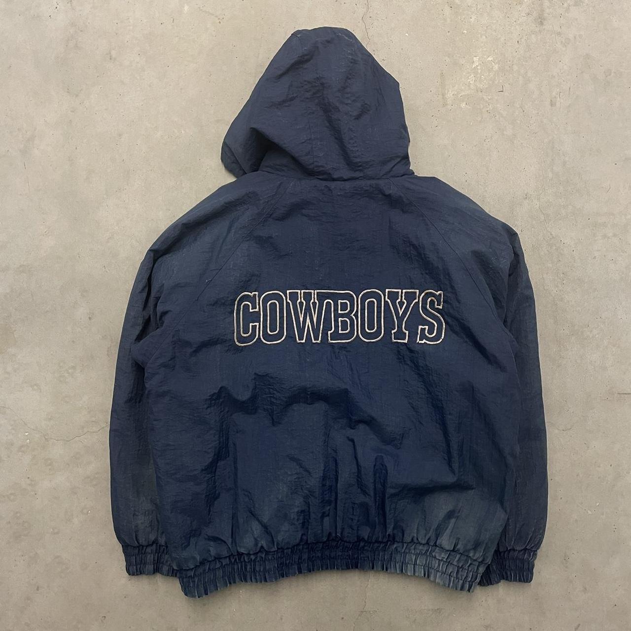 VTG 90s DALLAS COWBOYS OFFICIAL FAN SPORTSWEAR PUFF... Depop