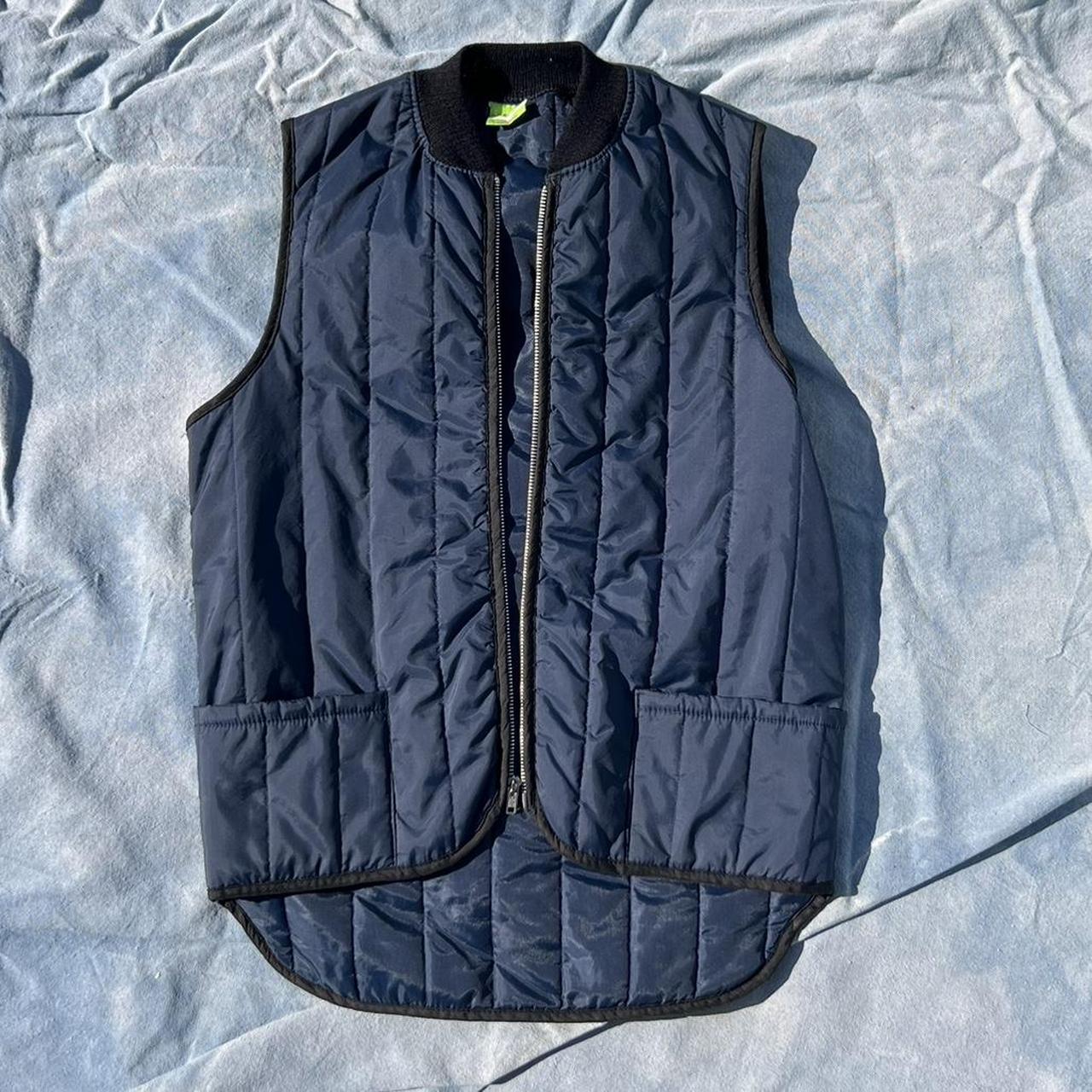 Vintage Sears 70s quilted puffer vest Size... - Depop