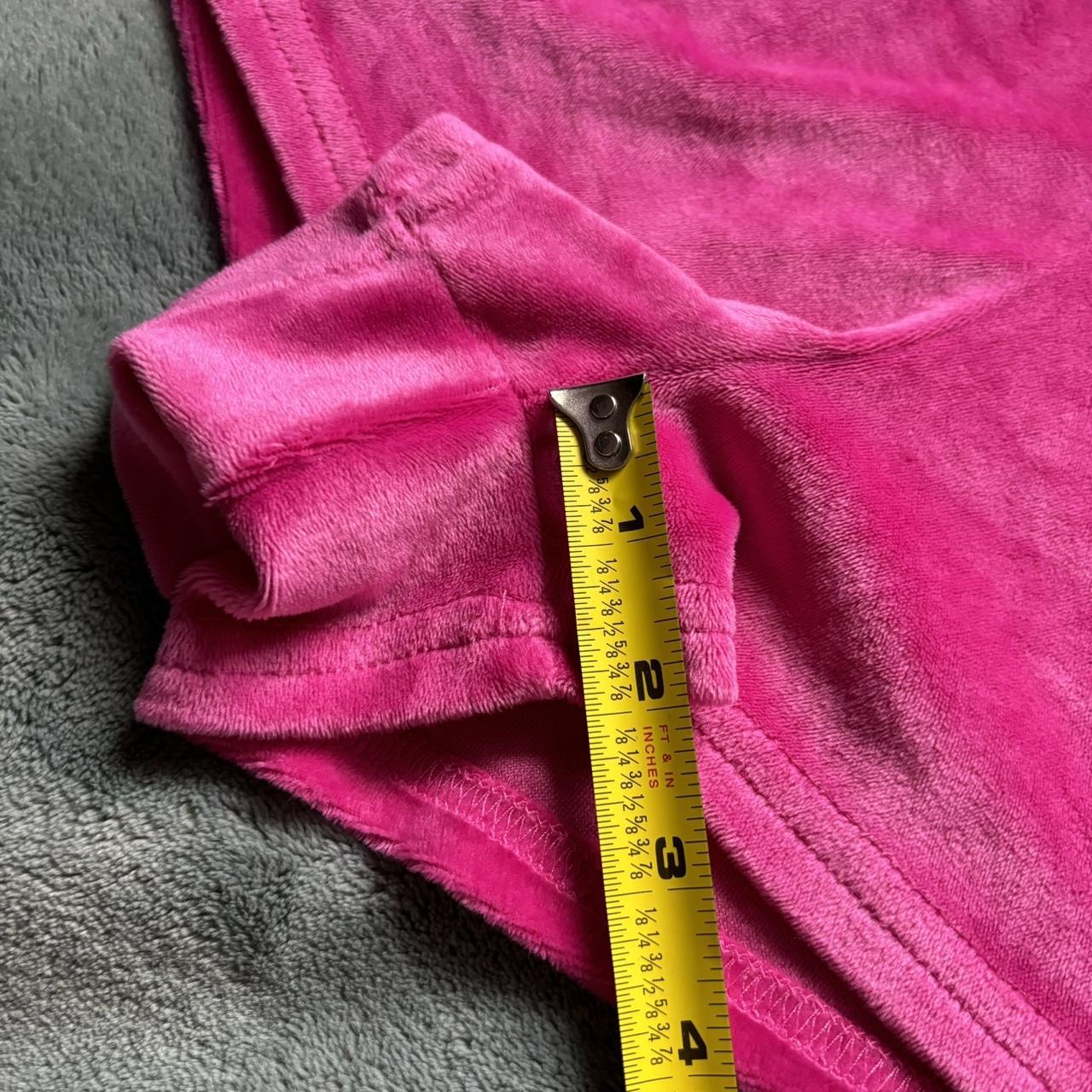 🩷Juicy Couture 2000s y2k hot pink velour rhinestone | Depop