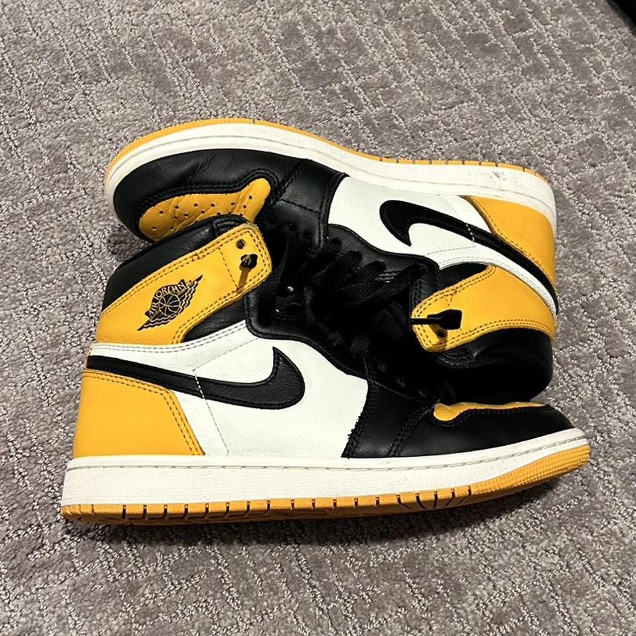 jordan 1 high yellow and black