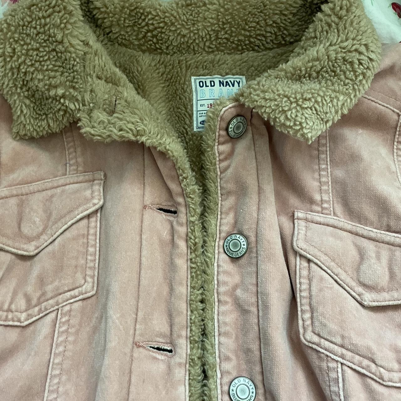 Old Navy Women's Pink Jacket | Depop