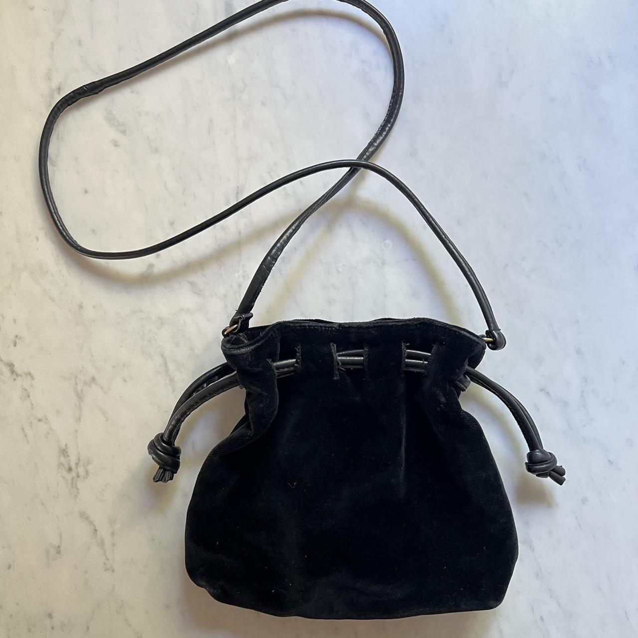 Clare V Petit Henri Suede Drawstring store Bag