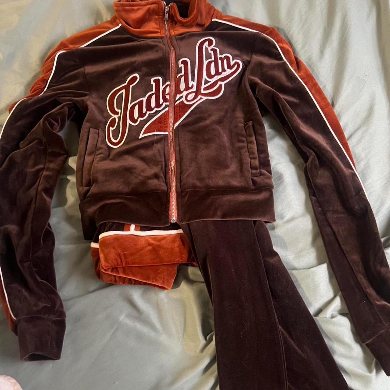 Iconic Brown Jaded London Tracksuit | Depop